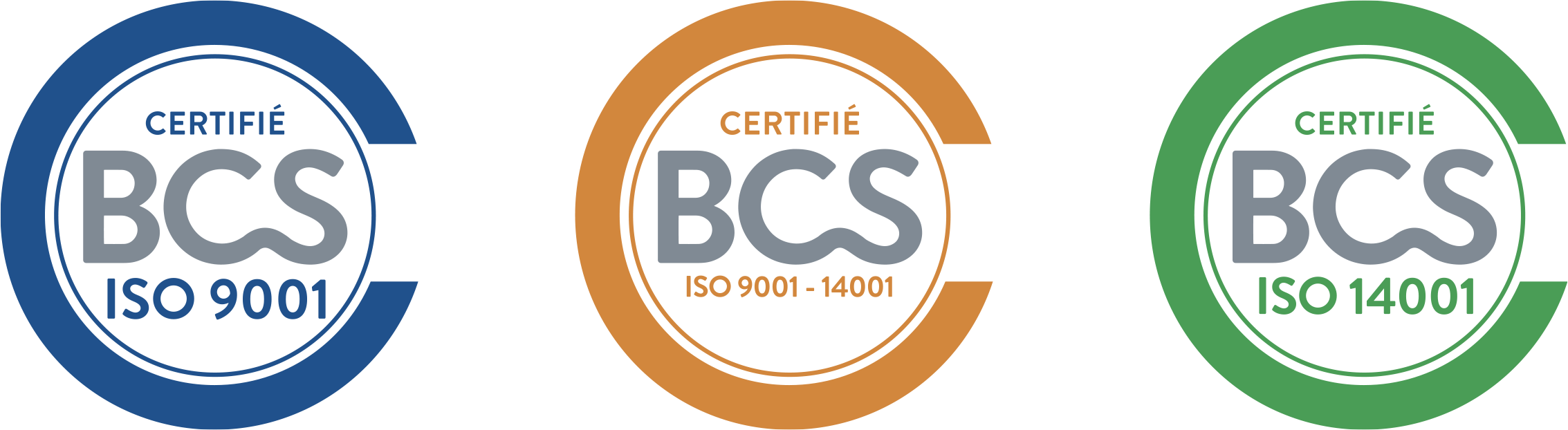 Certifications BCS